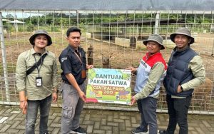 Pertamina Patra Niaga Salurkan Bantuan Pakan untuk Medan Zoo dan Central Park Zoo