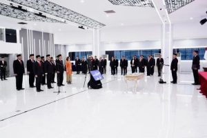 Menteri ATR/BPN Nusron Lantik 80 Pejabat Eselon II