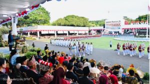 Menteri Nusron dan Wamen Ossy Hadiri Rangkaian Upacara HUT ke-80 RI dari Kantor ATR/BPN hingga Istana Merdeka