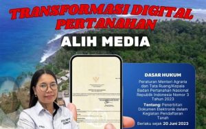 Kantah Nias Selatan Minta Dukungan Masyarakat untuk Alih Media Dokumen Pertanahan ke Sertipikat Elektronik