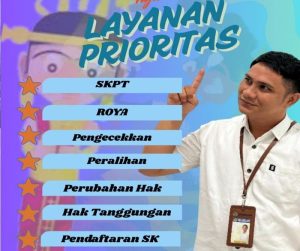 Kantah Nias Selatan Gencarkan 7 Layanan Prioritas untuk Permudah Pengurus Administrasi Tanah