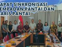 Kantah Nias Selatan dan Pemkab Rapat Bahas Sinkronisasi Sempadan dan Garis Pantai