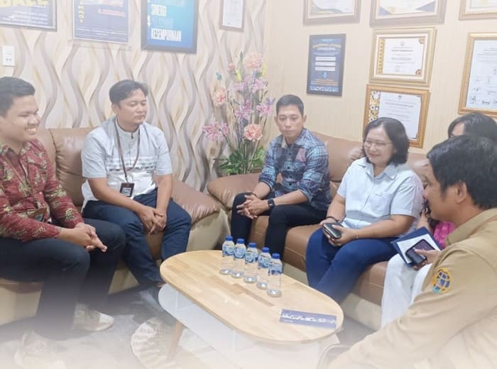 Kasubbag TU Kantor Pertanahan Nias Selatan Koordinasi ke KPPN Gunungsitoli Bahas Langkah Akhir Tahun 2025