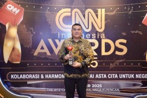 Kementerian ATR/BPN Sabet Penghargaan CNN Indonesia Award 2025