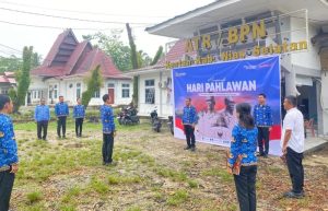 Kantah Nias Selatan Gelar Upacara Peringati Hari Pahlawan 2025