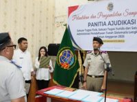 Kantor Pertanahan Kota Sibolga Lantik Satgas Dukung Tambahan Kuota PTSL 2025