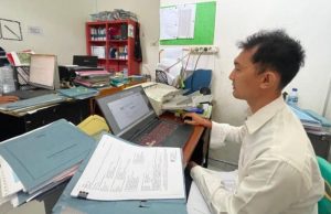 Kantah Nias Selatan Ikuti Rapat Virtual Persiapan Pemusnahan Arsip