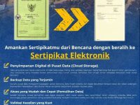 Kantah Kota Sibolga Imbau Beralih ke Sertipikat Elektronik, Anti Rusak dan Hilang