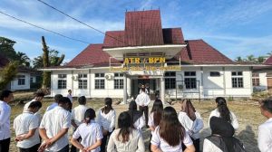 Kantah Nias Selatan Gelar Apel Pagi, Pegawai Diingatkan Soal Disiplin dan Integritas