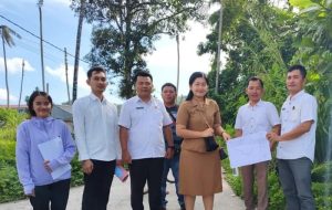 Kantah Nias Selatan Lakukan Pemeriksaan Langsung Tanah Aset Pemkab