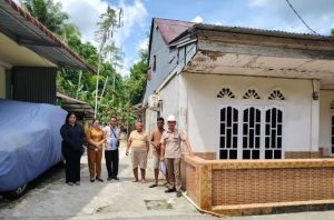 Petugas Kantah Nias Selatan Ukur Tanah ke Desa Hilitobara