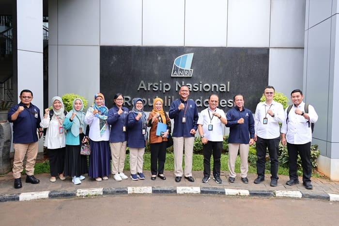 Sekjen ATRBPN Kunjungi ANRI di Jakarta, Perkuat Tata Kelola Arsip Pertanahan di Era Digital