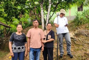 Tertib Administrasi, Kantah Nias Selatan Lakukan Pra Survei di Desa Hilifadolo