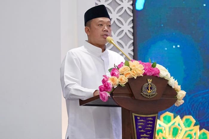 Menteri ATRBPN Berikan Tausiah di Buka Puasa Bersama KASAL Negara Besar Mampu Ciptakan Rasa Aman