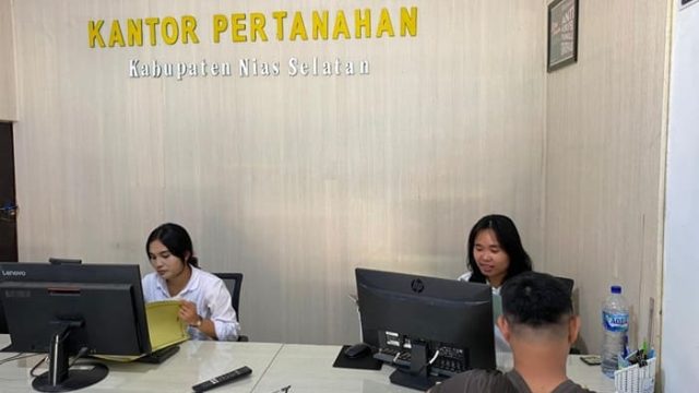 Usai Lebaran 2026, Layanan Kantor Pertanahan Nias Selatan Kembali Normal