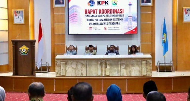 ATR/BPN Bersama KPK Percepat Sertifikasi Tanah dan Tata Ruang di Sultra