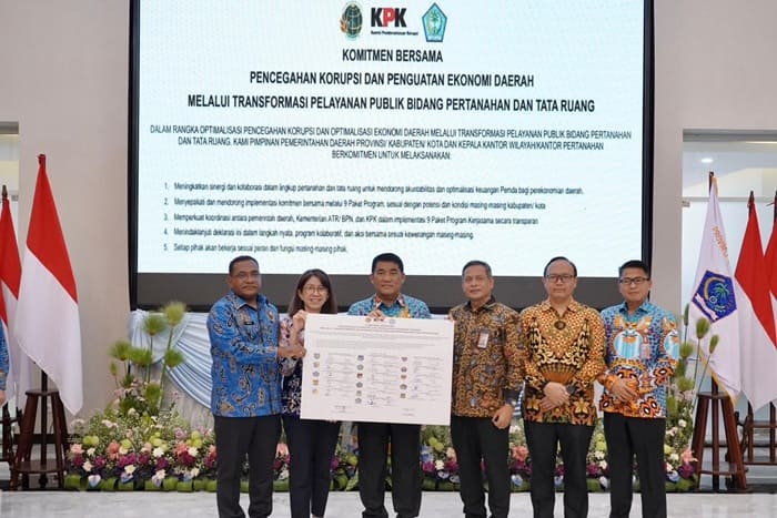 ATRBPN dan KPK Jadikan Sulut Percontohan Transformasi Pelayanan Publik Bidang Pertanahan ATRBPN dan KPK Jadikan Sulut Percontohan Transformasi Pelayanan Publik Bidang Pertanahan