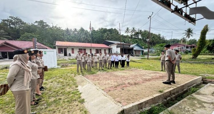 Apel Pagi Kantor Pertanahan Nias Selatan Evaluasi Kinerja dan Komitmen Tata Kelola Modern