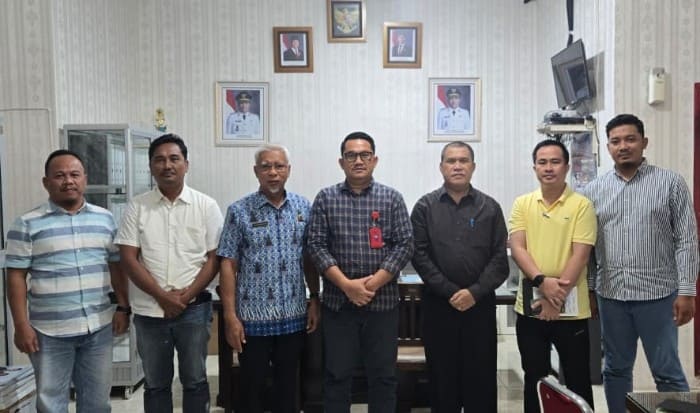 Kepala Kantah Nias Selatan dan Sekda Bahas Percepatan Sertifikasi Aset Daerah
