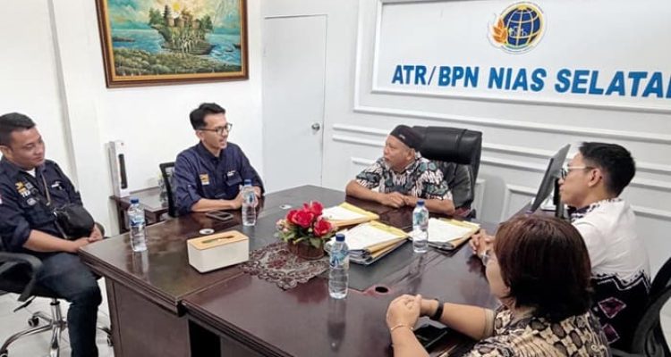 Gandeng Bank Mandiri, Kantah Nias Selatan Siap Dongkrak Layanan Operasional