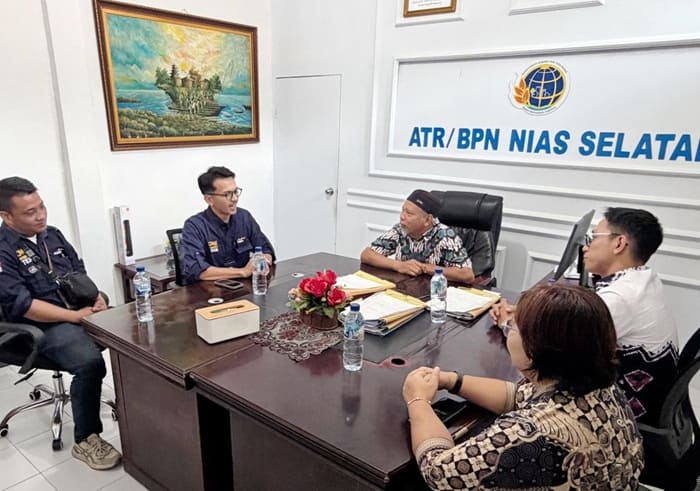 Gandeng Bank Mandiri, Kantah Nias Selatan Siap Dongkrak Layanan Operasional