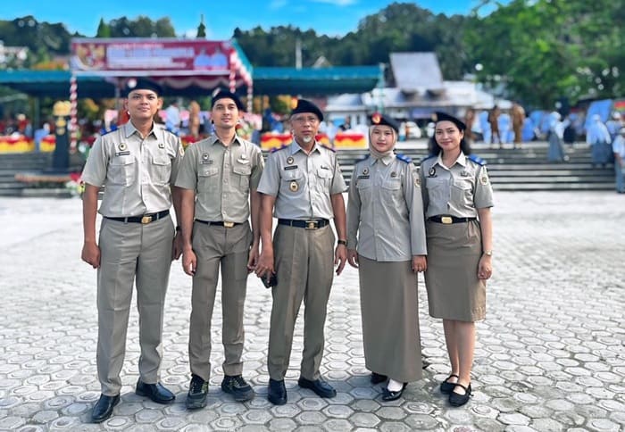 Hadiri Upacara Hari Lahir Pancasila, Kepala Kantah Nias Selatan Pelayanan Masyarakat Harus Berintegritas