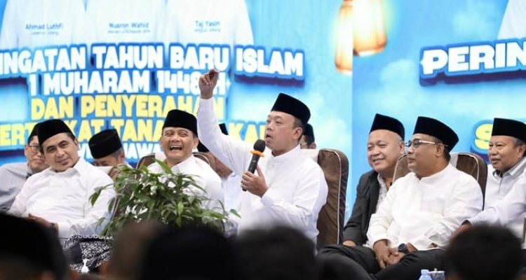 Peringati Tahun Baru Islam di Semarang, Menteri Nusron Wahid Doakan Jawa Tengah Semakin Makmur