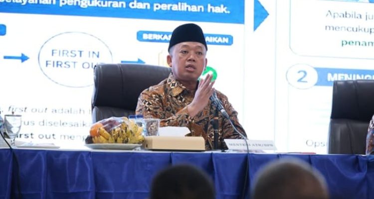 Nusron Wahid Ubah Total Layanan ATRBPN, Berkas Pertanahan Ditarget Rampung Maksimal 10 Hari