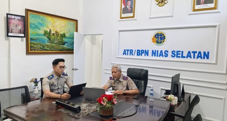 Persiapan Pagu Anggaran 2027, Kantah Nias Selatan Ikuti Zoom Meeting RKA-KL