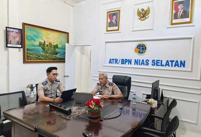 Persiapan Pagu Anggaran 2027, Kantah Nias Selatan Ikuti Zoom Meeting RKA-KL Persiapan Pagu Anggaran 2027, Kantah Nias Selatan Ikuti Zoom Meeting RKA-KL