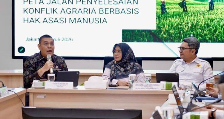 Terima Peta Jalan Komnas HAM, Wamen ATRBPN Konflik Agraria Bukan Cuma Soal Tanah