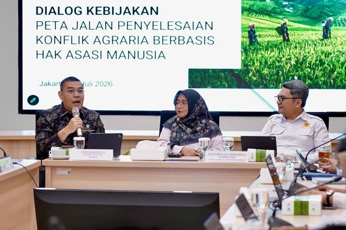 Terima Peta Jalan Komnas HAM, Wamen ATRBPN Konflik Agraria Bukan Cuma Soal Tanah
