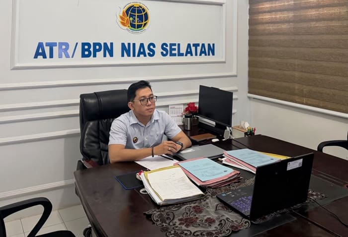 Kantah Nias Selatan Dukung Program Magang Kemnaker di Lingkungan ATRBPN