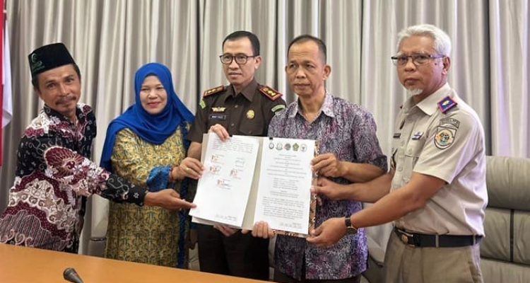 Kantah Nias Selatan Gandeng Kejari dan Kemenag Percepat Sertifikasi Tanah Wakaf