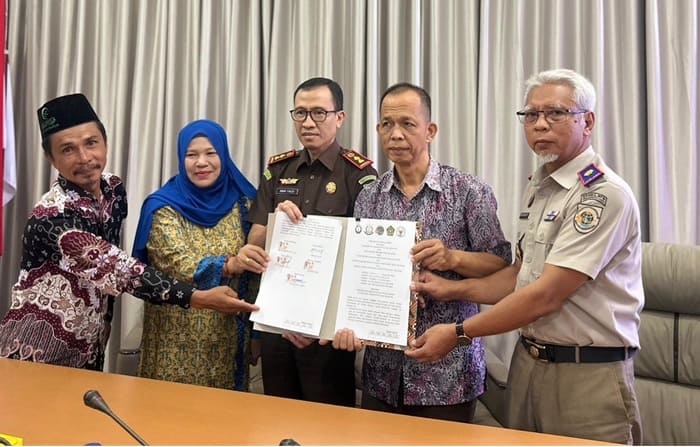 Kantah Nias Selatan Gandeng Kejari dan Kemenag Percepat Sertifikasi Tanah Wakaf