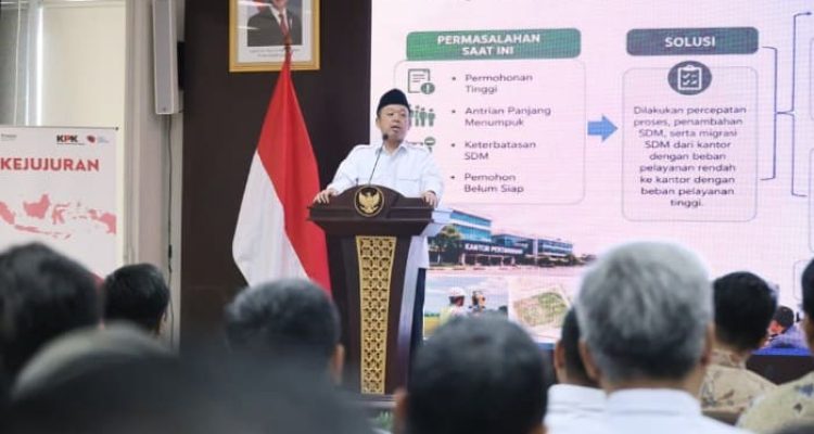 Menteri ATR/BPN Nusron Wahid Minta ASN Permudah Urusan Rakyat