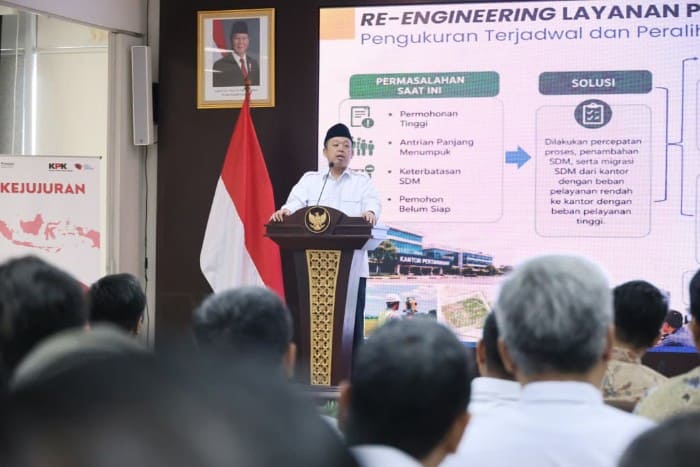 Menteri ATR/BPN Nusron Wahid Minta ASN Permudah Urusan Rakyat