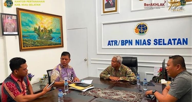 Amankan Aset Daerah, Kantah Nias Selatan dan Disdik Kejar Sertipikasi Tanah Sekolah