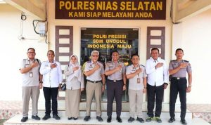 Kantor Pertanahan dan Polres Nias Selatan Percepat Sertipikasi Aset Negara Kantor Pertanahan dan Polres Nias Selatan Percepat Sertipikasi Aset Negara
