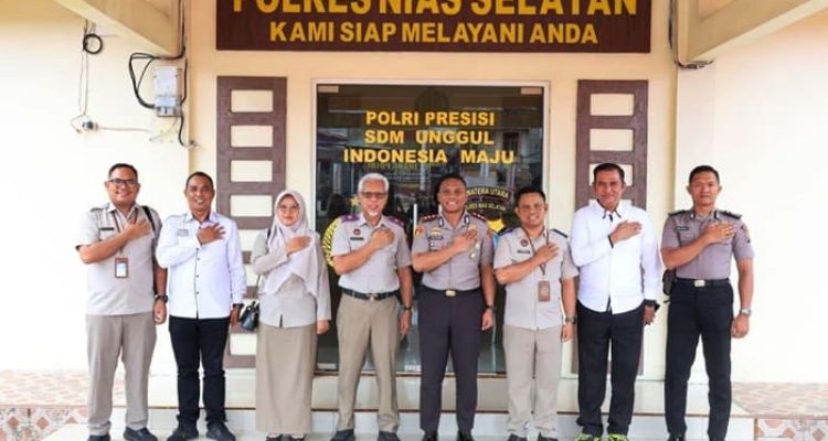 Kantor Pertanahan dan Polres Nias Selatan Percepat Sertipikasi Aset Negara