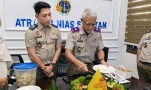 Peringati HANTARU 2026, Kantah Nias Selatan Syukuran dan Potong Tumpeng