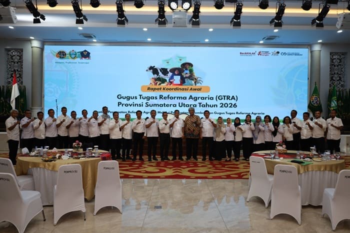 Perkuat Sinergi Agraria, Kantah Nias Selatan Hadiri Rakor GTRA Sumut 2026 Perkuat Sinergi Agraria, Kantah Nias Selatan Hadiri Rakor GTRA Sumut 2026