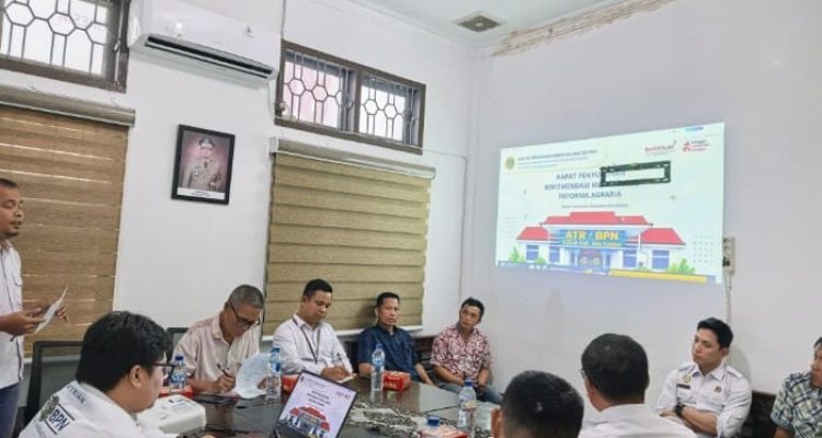Kantah Nias Selatan Gandeng 3 OPD Bahas Reforma Agraria, Ini Targetnya