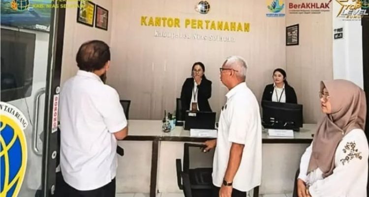 Kakanwil BPN Sumut Kunjungan Kerja ke Kantah Nias S