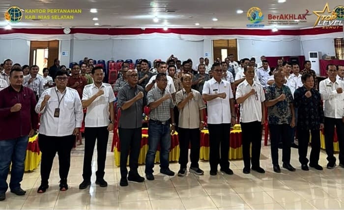 Kantah Nias Selatan Hadiri Forum Uji Publik Ranperda LP2B Kantah Nias Selatan Hadiri Forum Uji Publik Ranperda LP2B
