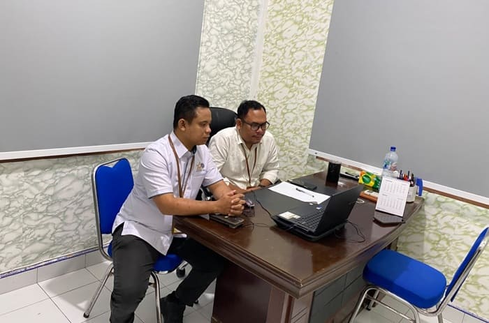 Kantah Nias Selatan Ikuti Evaluasi Kinerja Bareng Kanwil BPN Sumut Kantor Pertanahan Nias Selatan Evaluasi Kinerja Bareng Kanwil BPN Sumut