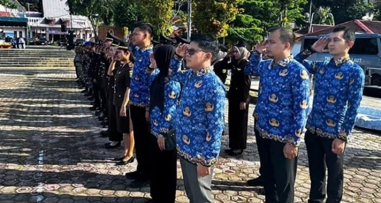 Kantah Nias Selatan Ikuti Upacara Hari Kesaktian Pancasila