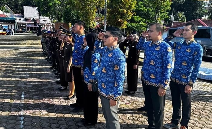 Kantah Nias Selatan Ikuti Upacara Hari Kesaktian Pancasila