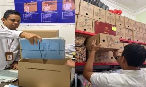Kantah Nias Selatan Rapikan Ribuan Warkah Pertanahan demi Pelayanan Cepat