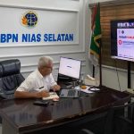 Kepala Kantor Pertanahan Nias Selatan Ikuti Simulasi Ujian Dinas